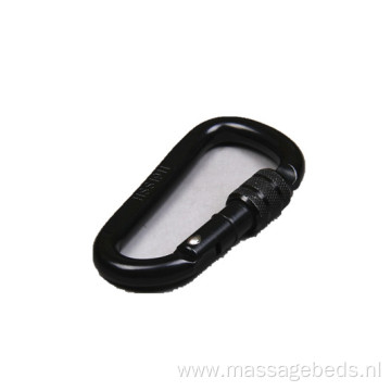 2.3T Heavy Duty Black-Coating Carabiner